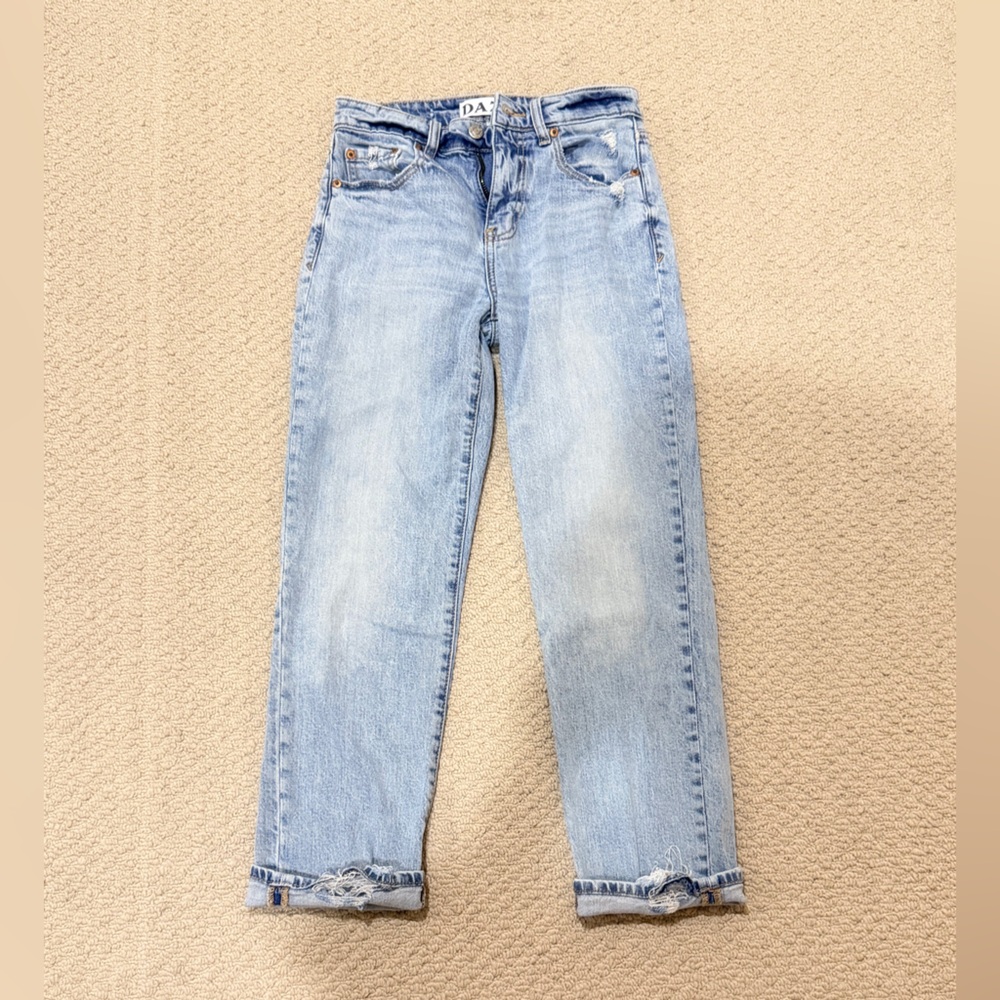 Daze Straight Crop Jeans for Women